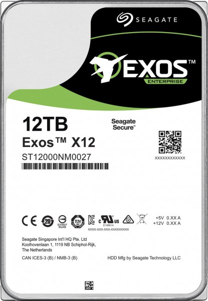 Seagate Exos X12 HDD