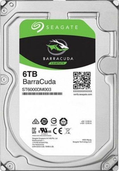 Seagate BarraCuda HDD (6 TB)
