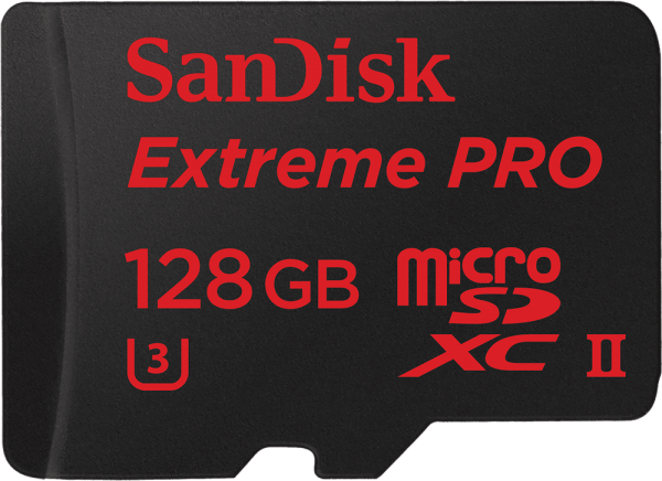 Sandisk Extreme PRO microSD (128 GB)