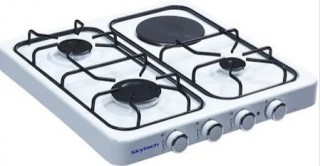 Skytech ST-57 Solo (Set Üstü) Gazlı ve Elektrikli Ocak
