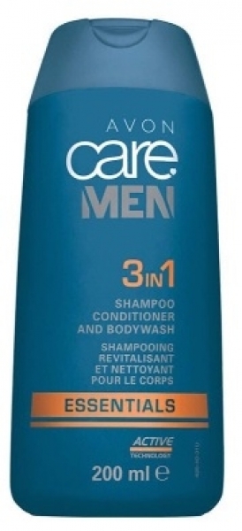 Avon Care Men Essentials 200 ml 3'ü 1 Arada