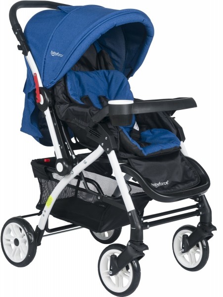 Baby Force BF-27 Secret Beyaz Şase Bebek Arabası