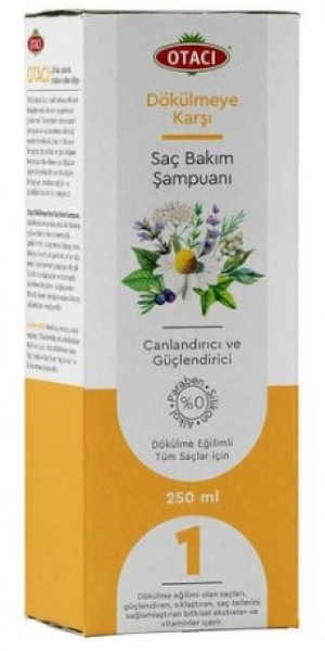 Otacı Dökülmeye Karşı 250 ml Şampuan