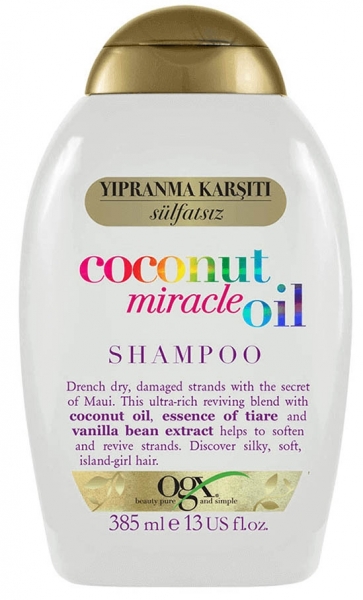 Ogx Coconut Miracle Oil 385 ml Şampuan