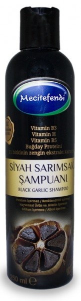Mecitefendi Siyah Sarımsak 250 ml Şampuan