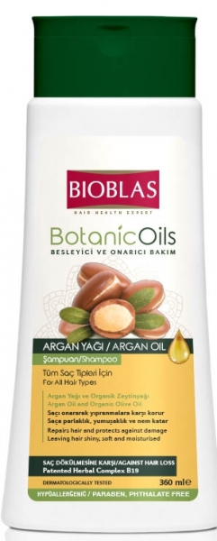Bioblas Botanic Oils Argan Yağı 360 ml Şampuan
