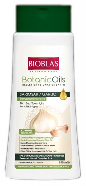 Bioblas Botanic Oils Sarımsak 360 ml Şampuan