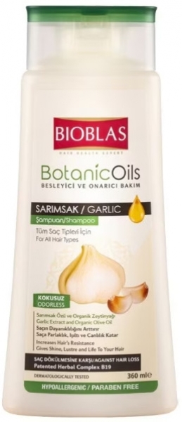 Bioblas Botanic Oils Sarımsak 360 ml Şampuan