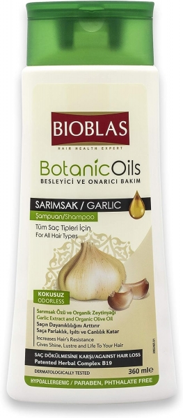 Bioblas Botanic Oils Sarımsak 360 ml Şampuan