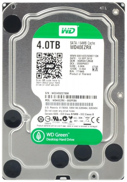 WD Green HDD (4 TB)