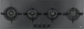 Franke CRYSTAL LINE FHCR 1204 3G TC HE BK C resim