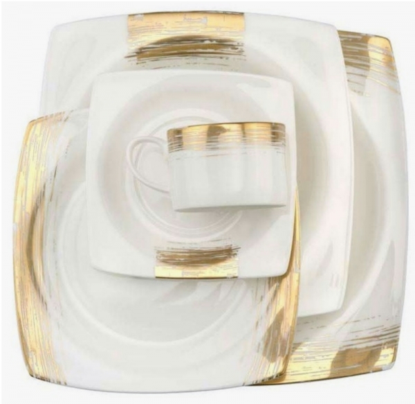 Pierre Cardin Charm Gold 86 Parça Yemek Takımı