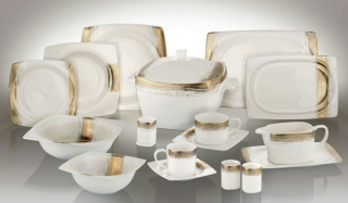 Pierre Cardin Charm Gold 86 Parça Yemek Takımı