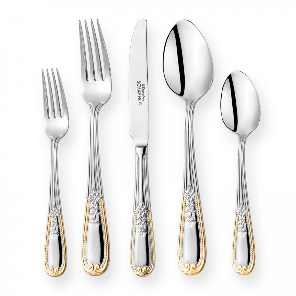 Schafer SHF 2140 Gold 90 Parça Çatal Kaşık Bıçak Takımı