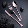 Nehir Titanium Akasya Bronz Deri Kutulu 36 Parça resim