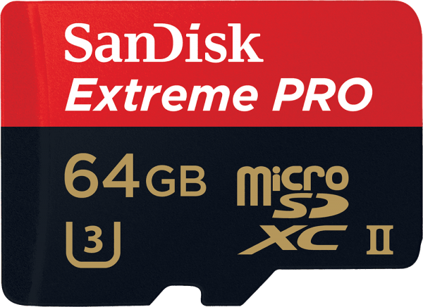 Sandisk Extreme PRO microSD (64 GB)