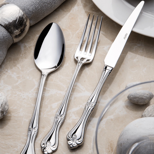 Nehir Lalezar Sade Kutulu 72 Parça Çatal Kaşık Bıçak Takımı