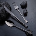Nehir Titanium Akasya Siyah Deri Kutulu 84 Parça resim
