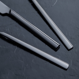 Nehir Titanium Dalyan Siyah Deri Kutulu 84 Parça Çatal Kaşık Bıçak Takımı