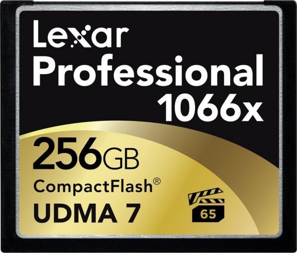 Lexar Professional 1066x CompactFlash (256 GB)