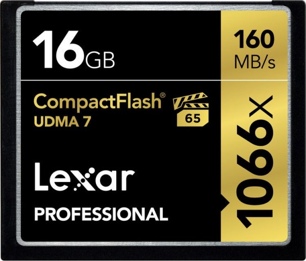 Lexar Professional 1066x CompactFlash (16 GB)