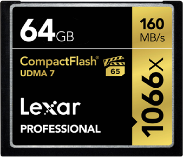 Lexar Professional 1066x CompactFlash (64 GB)