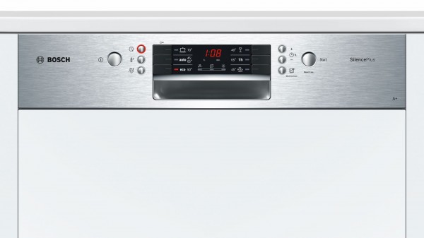 Bosch SMI46MS00T Yarı Ankastre Inox Bulaşık Makinesi