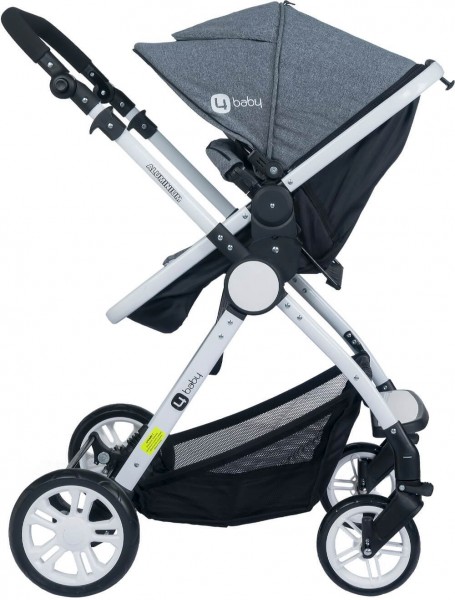 4 Baby Domino Beyaz Şase Travel Sistem Bebek Arabası