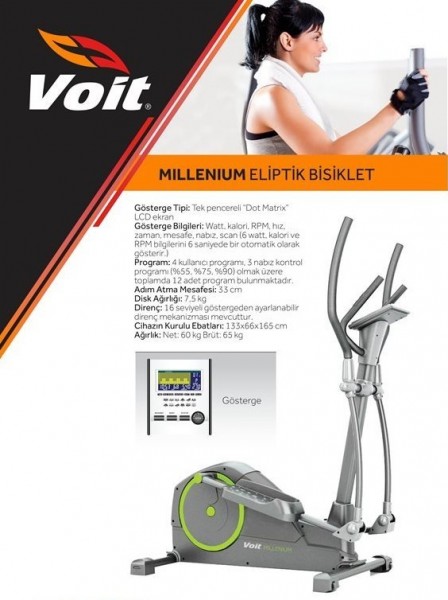 Voit Millenium Eliptik Bisiklet