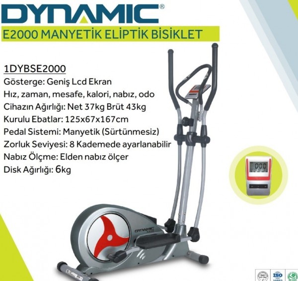 Dynamic E2000 Eliptik Bisiklet