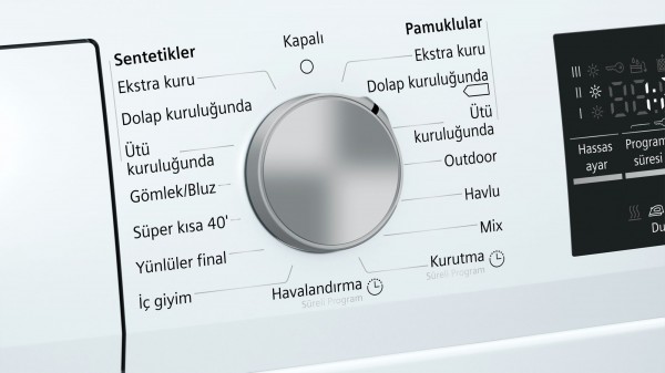 Siemens WT45W410TR Isı Pompalı Kurutma Makinesi