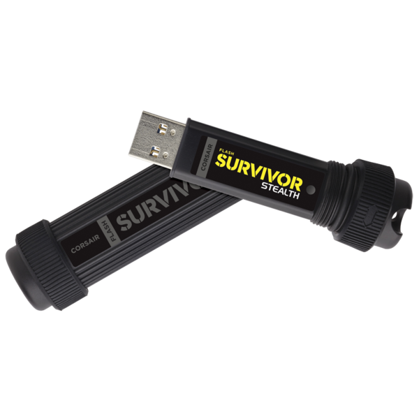 Corsair Flash Survivor Stealth Flash Bellek (64 GB)
