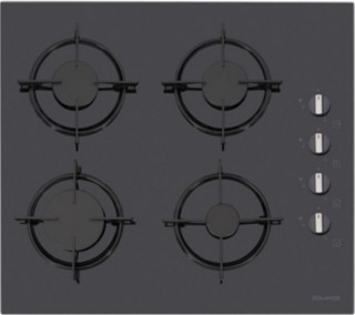 Dominox DHG 604 4G BK S E Ankastre Gazlı Ocak