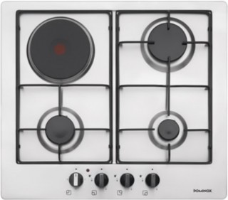 Dominox DHX 604 3G 1 E XS F E Ankastre Gazlı ve Elektrikli Ocak