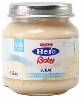 Hero Baby Sütlaç 125 gr Kavanoz Mama