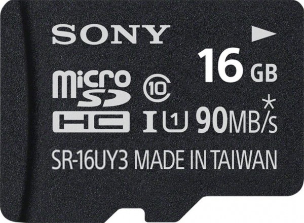 Sony SR-UY3A Series microSD (16 GB)