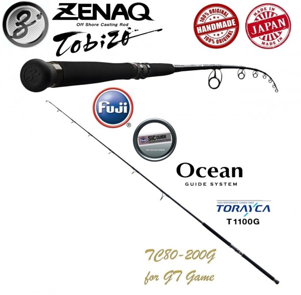 Zenaq Tobizo TC80-200G 244 Cm Kamış