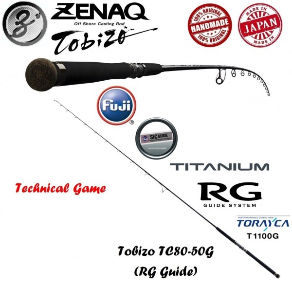 Zenaq Tobizo TC80-50G 244 Cm Kamış