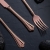 Nehir Titanium Fulya Bronz Deri Kutulu 89 Parça Çatal Kaşık Bıçak Takımı