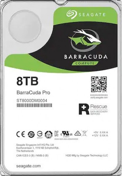 Seagate BarraCuda HDD (8 TB)
