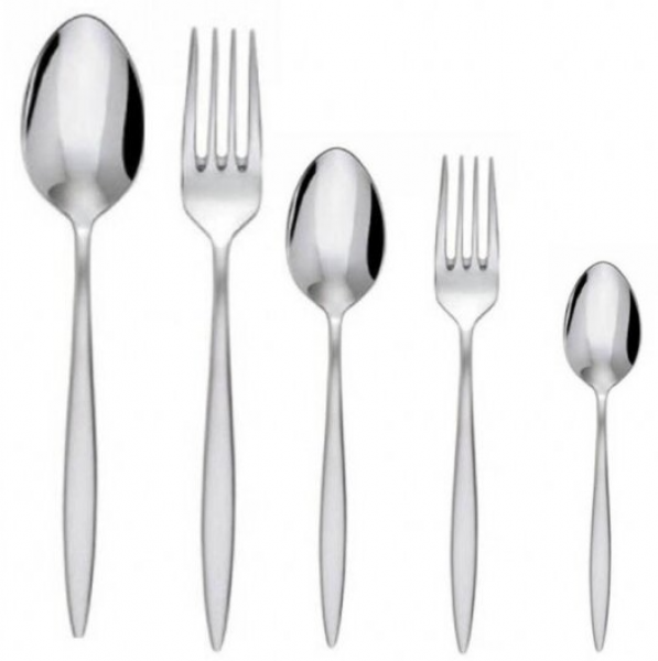 Hisar Mercury 90 Parça Çatal Kaşık Bıçak Takımı (90 Parça / Parlak)