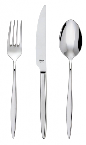 Hisar Mercury 84 Parça Çatal Kaşık Bıçak Takımı (84 Parça / Mat/Saten)