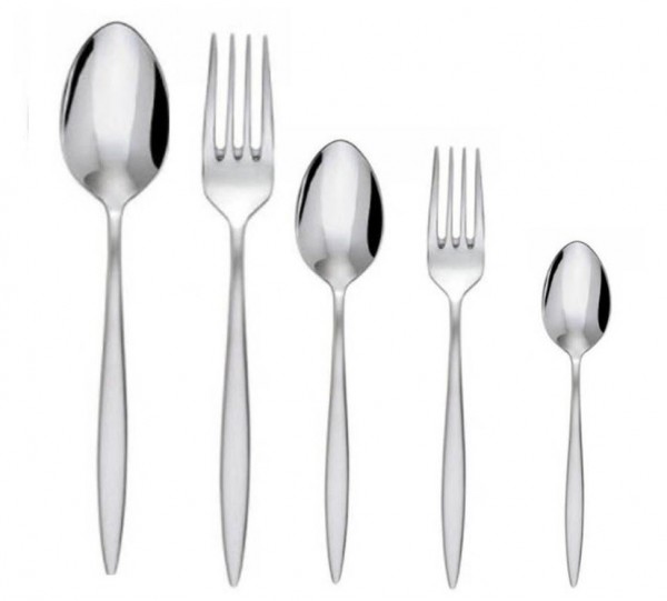 Hisar Mercury 30 Parça Çatal Kaşık Bıçak Takımı (30 Parça / Parlak)
