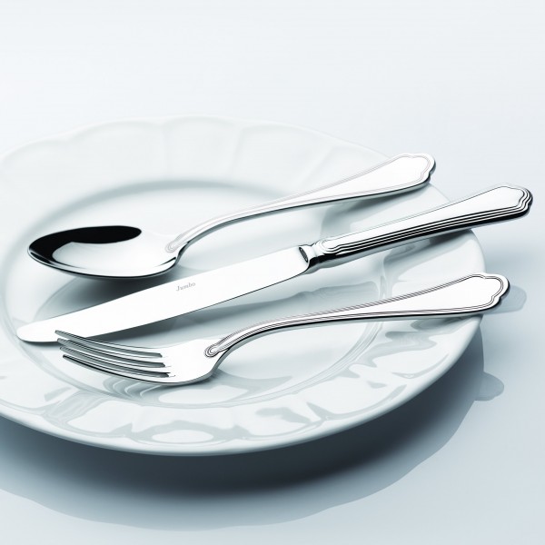 Jumbo 1400 Dinner XL 18 Parça Çatal Kaşık Bıçak Takımı