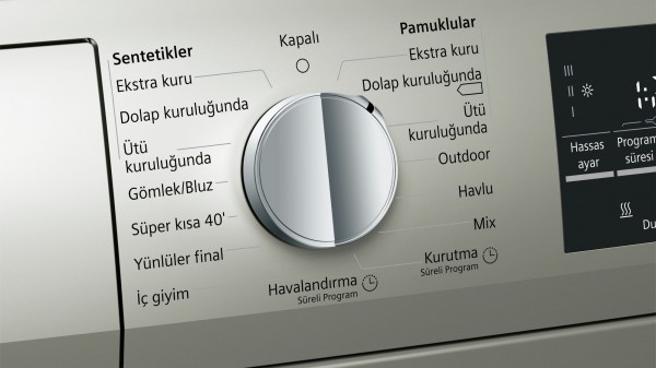 Siemens WT45W41STR Isı Pompalı Kurutma Makinesi