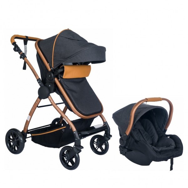 4 Baby Domino Gold Şase Travel Sistem Bebek Arabası