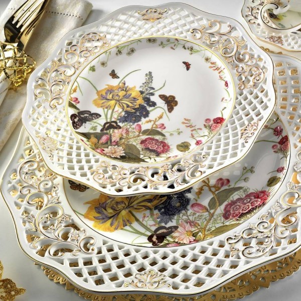 Kütahya Porselen Bone China 21102 38 Parça Kahvaltı Takımı
