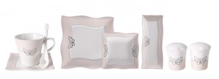 Karaca Akoya Blush 32 Parça Kahvaltı Takımı