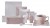 Karaca Oxo White Pink 32 Parça Kahvaltı Takımı