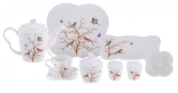 Karaca Bird Paradise 34 Parça Kahvaltı Takımı